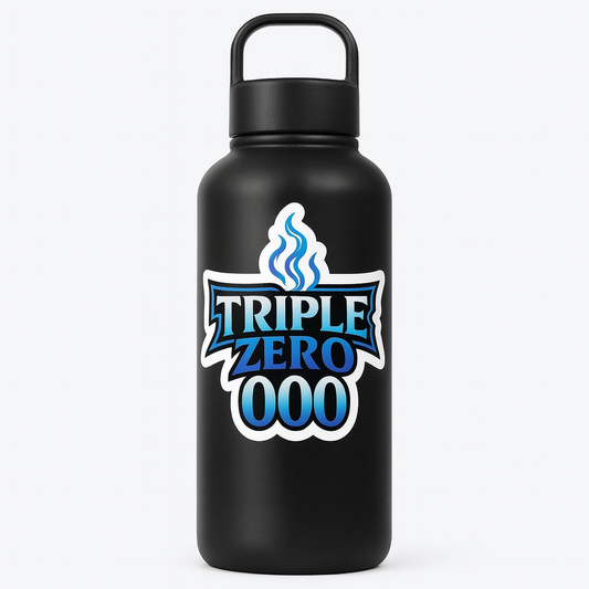Triple Zero Flame Tags – 3 Pack Premium Stickers