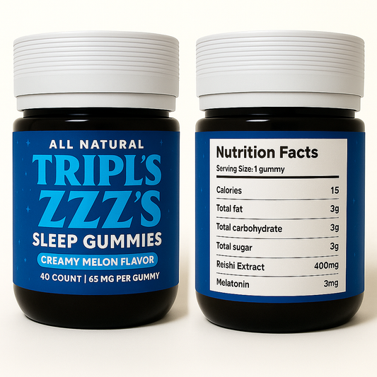 Triple ZZZ'S Sleep Gummies — The Midnight Magic by Triple Zero