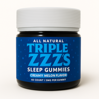 Triple ZZZ'S Sleep Gummies — The Midnight Magic by Triple Zero