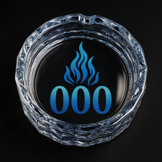 Triple Zero Signature Ash Tray – The Flame Never Dies